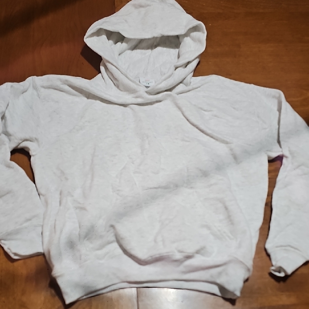 Hanes Kids Cream Hoodie Sweater